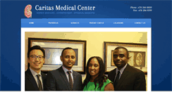 Desktop Screenshot of caritasmed.com